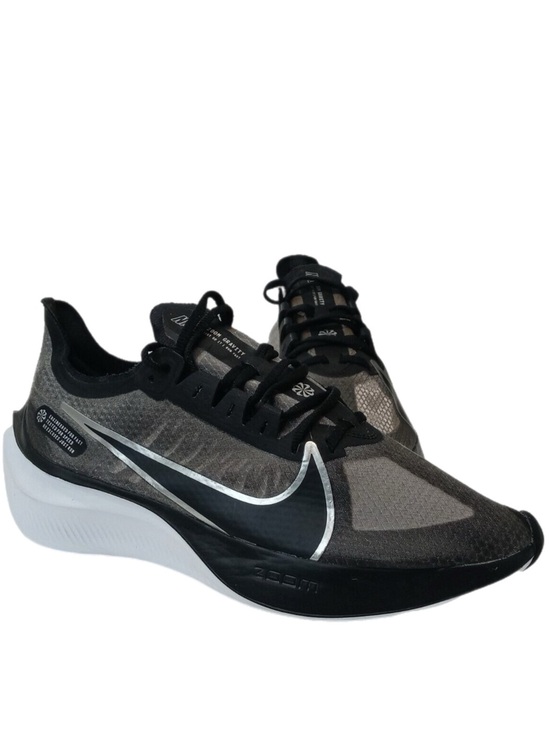 Nike Other - NEW Nike Black and Gray Zoom Running Shoes with Reflective Swoosh